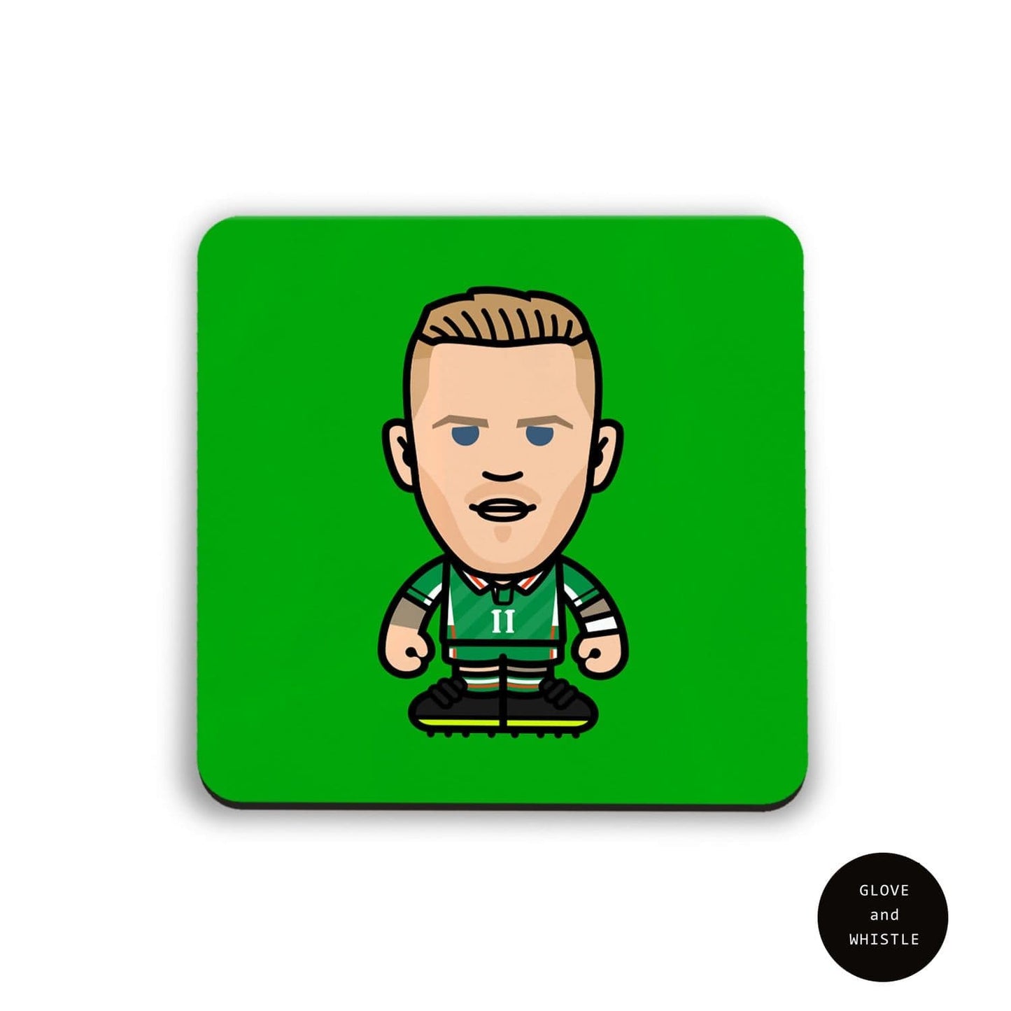 James McClean Ireland Coaster