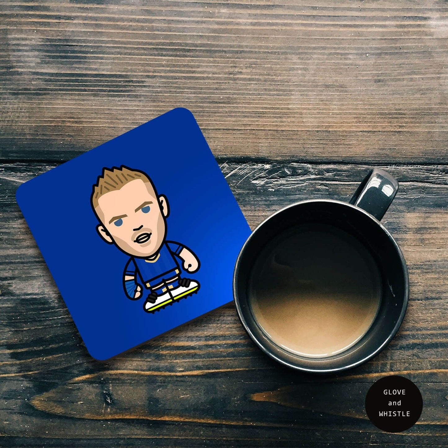 Jamie Vardy Leicester City Coaster