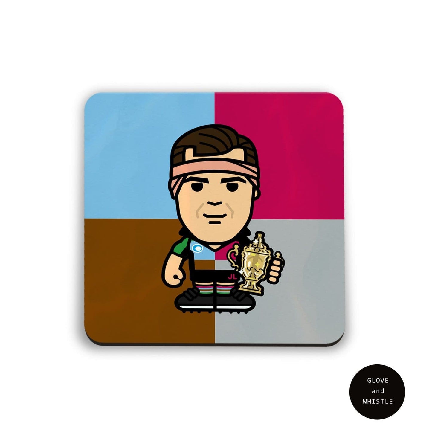 Jason Leonard Harlequins Coaster