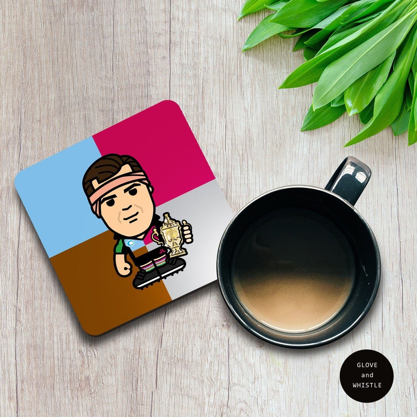 Jason Leonard Harlequins Coaster