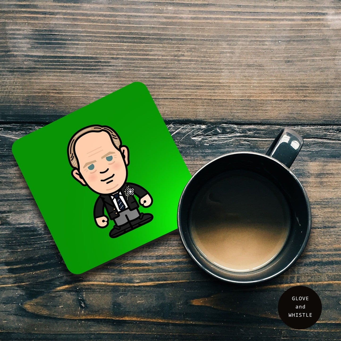 John King Tranmere Rovers Coaster