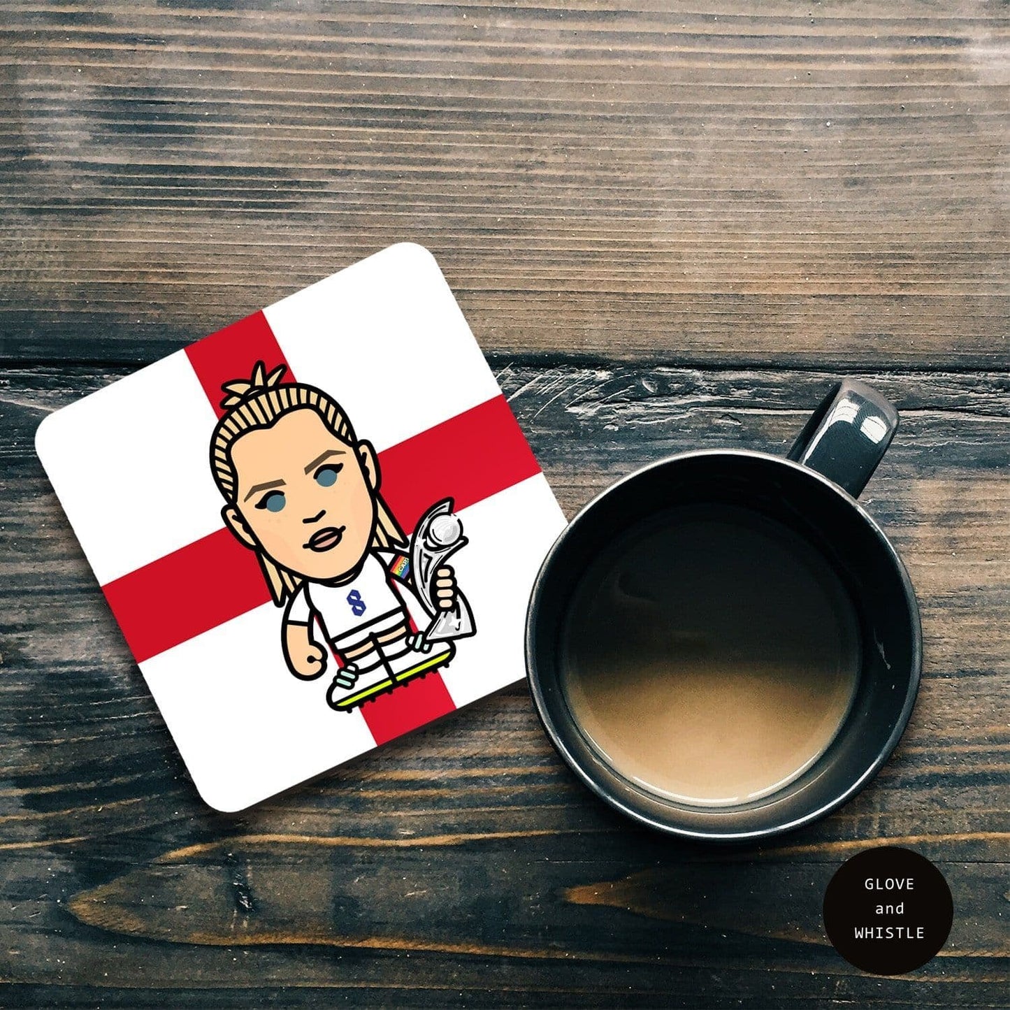 Leah Williamson England Coaster