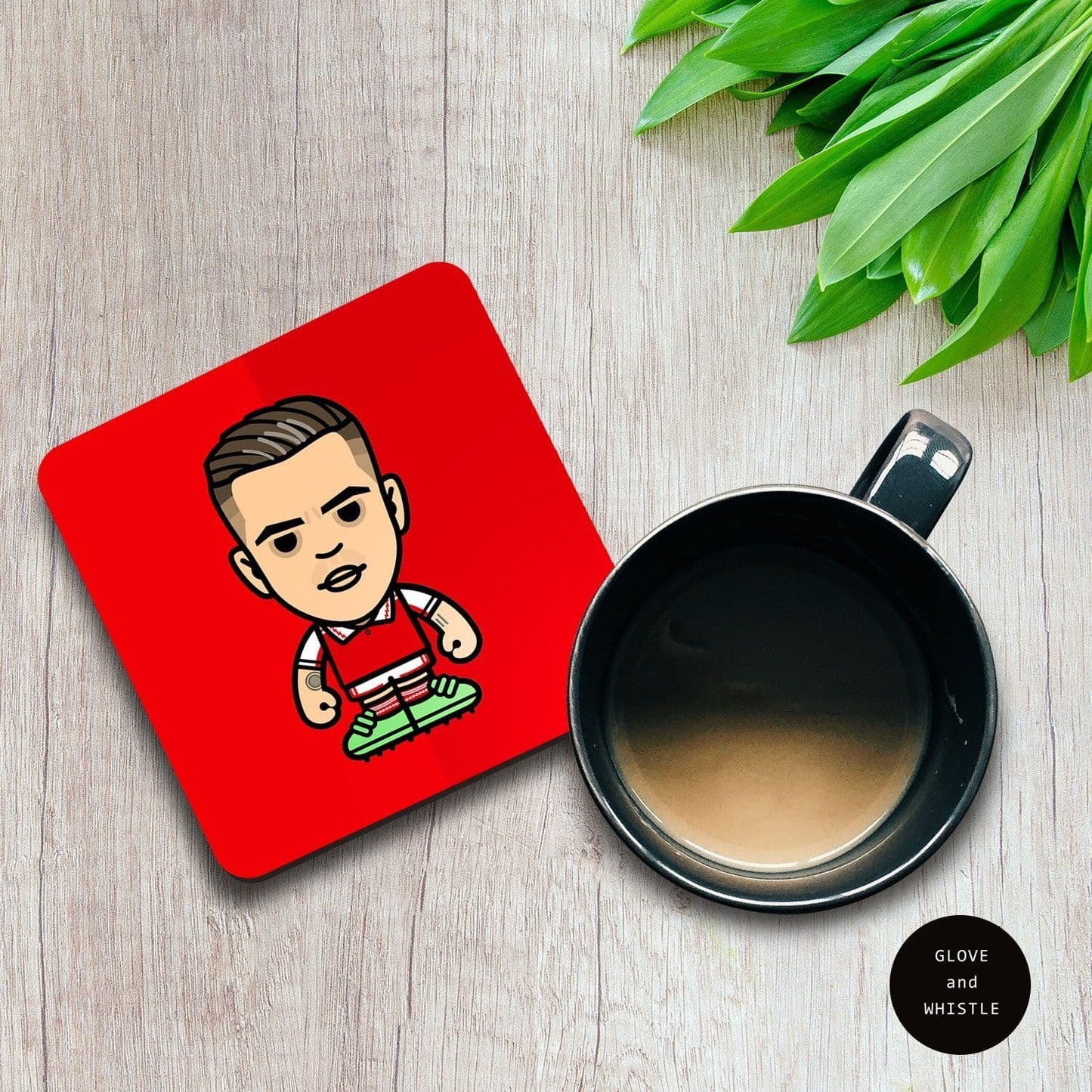 Leandro Trossard Arsenal Coaster