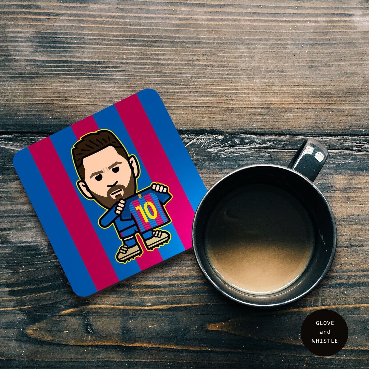 Lionel Messi Barca Coaster