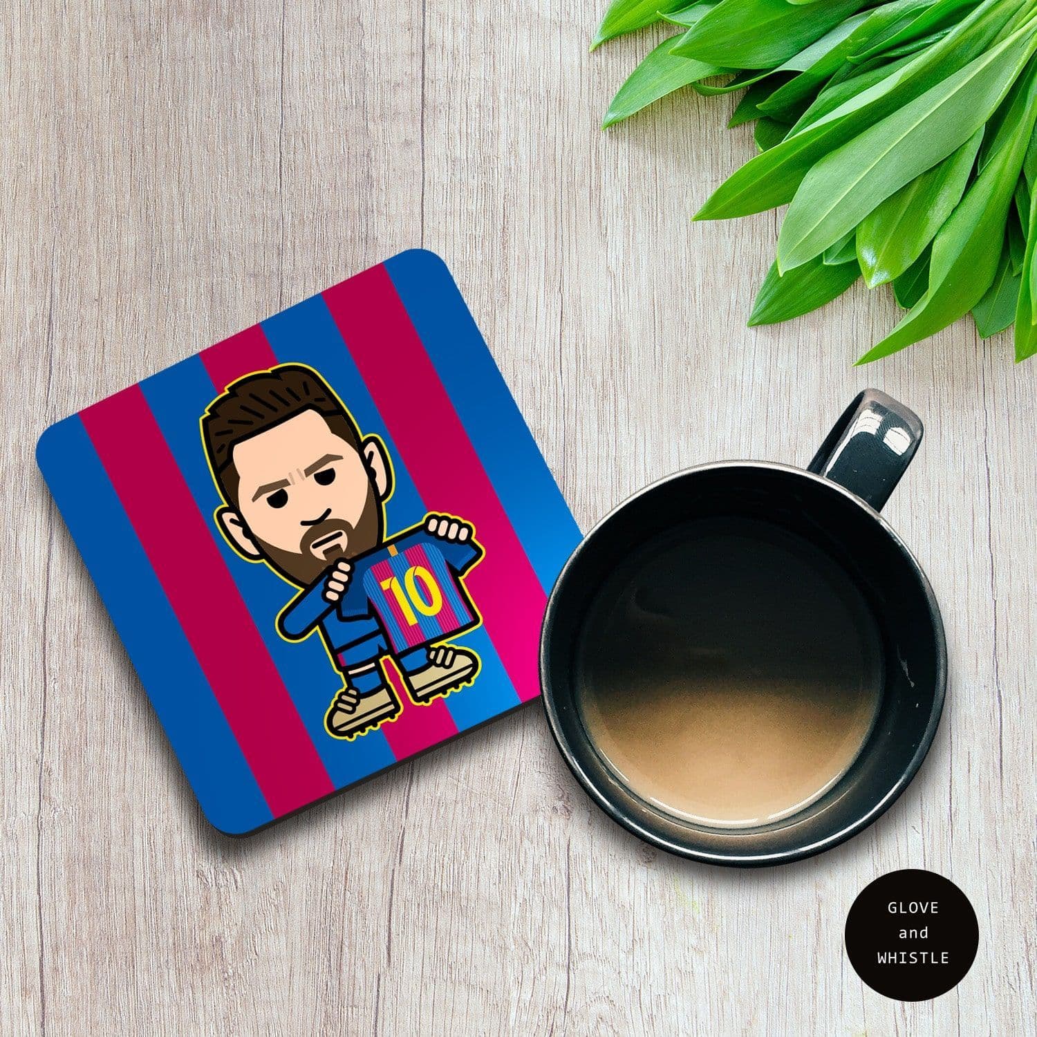 Lionel Messi Barca Coaster