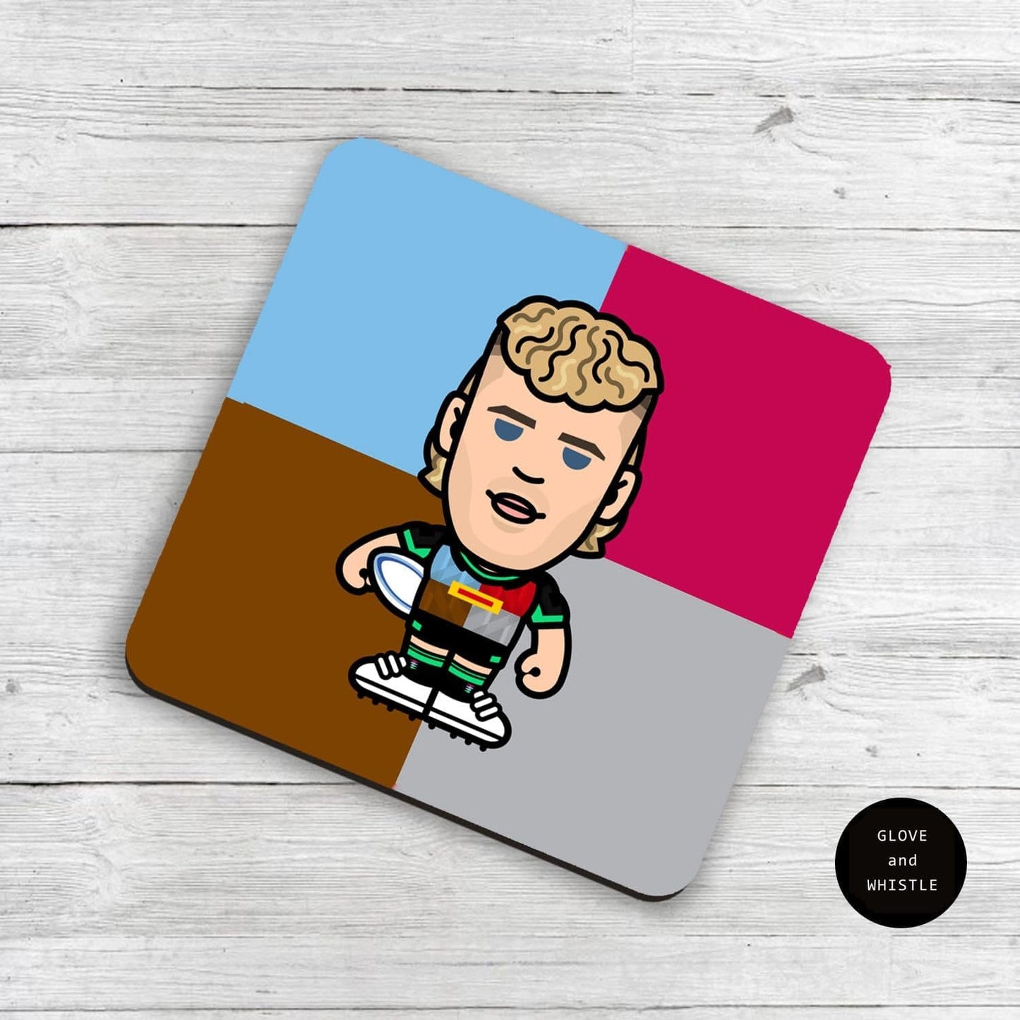 Louis Lynagh Harlequins Coaster