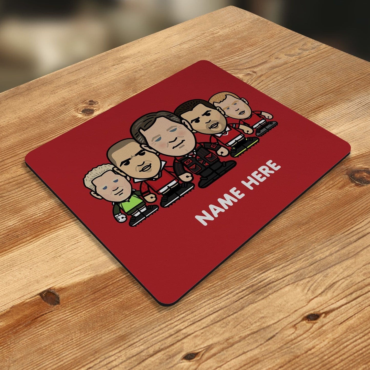 Manchester United Legends Mouse Mat - Personalise it for free