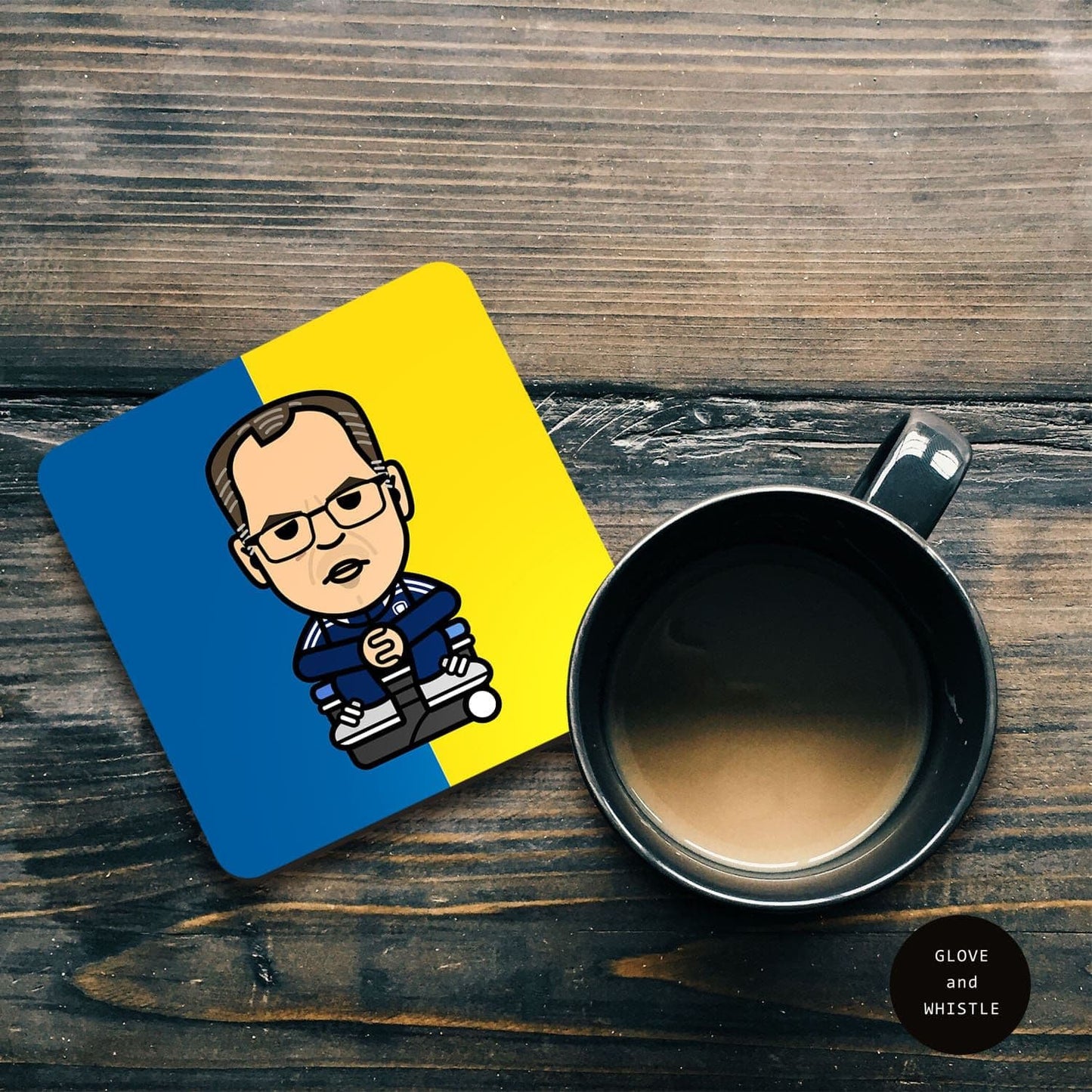 Marcelo Bielsa Leeds United Coaster