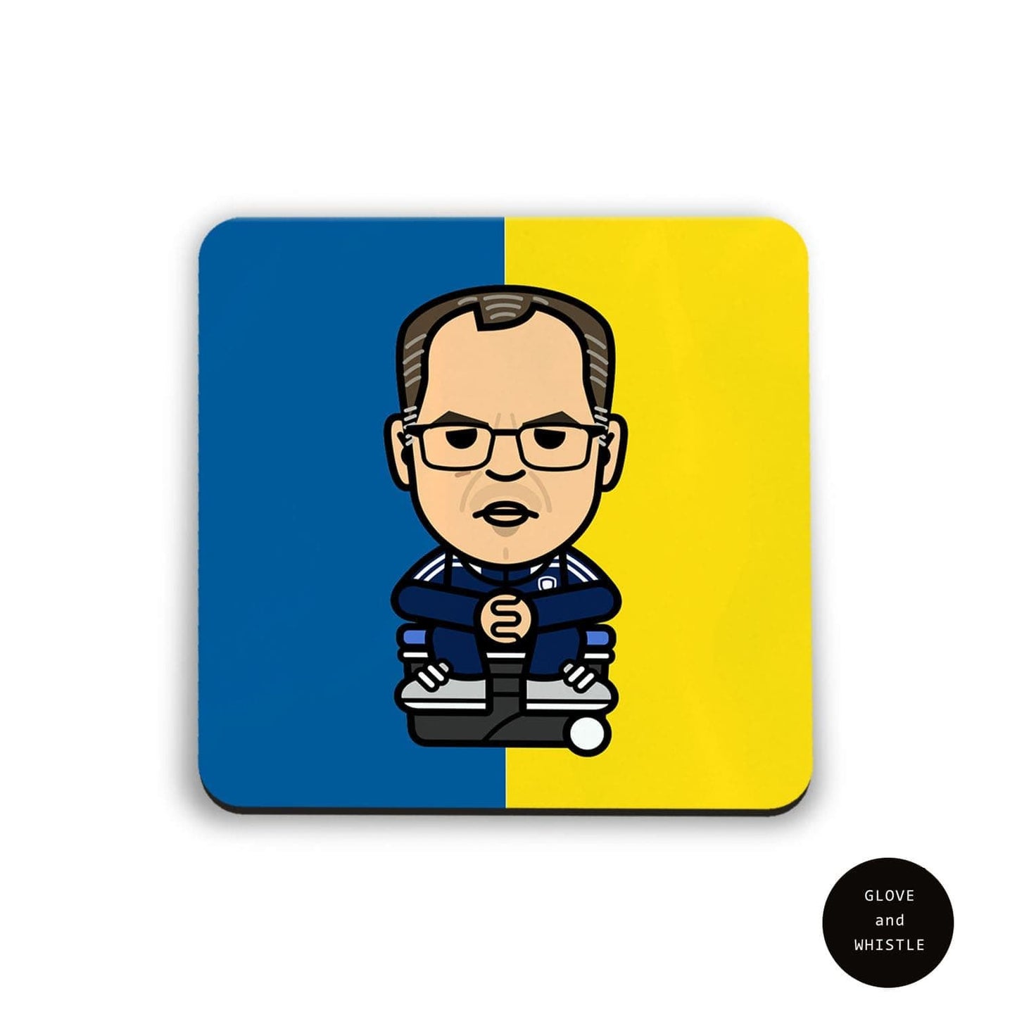 Marcelo Bielsa Leeds United Coaster