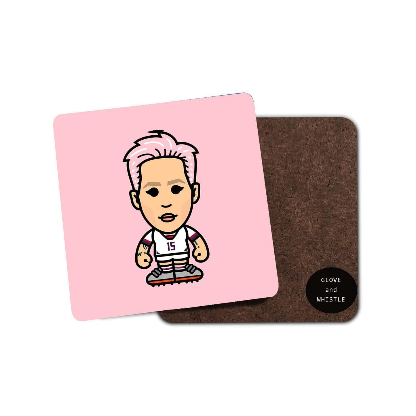 Megan Rapinoe USA Coaster