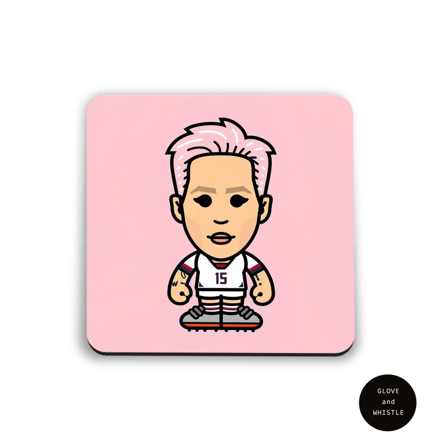 Megan Rapinoe USA Coaster