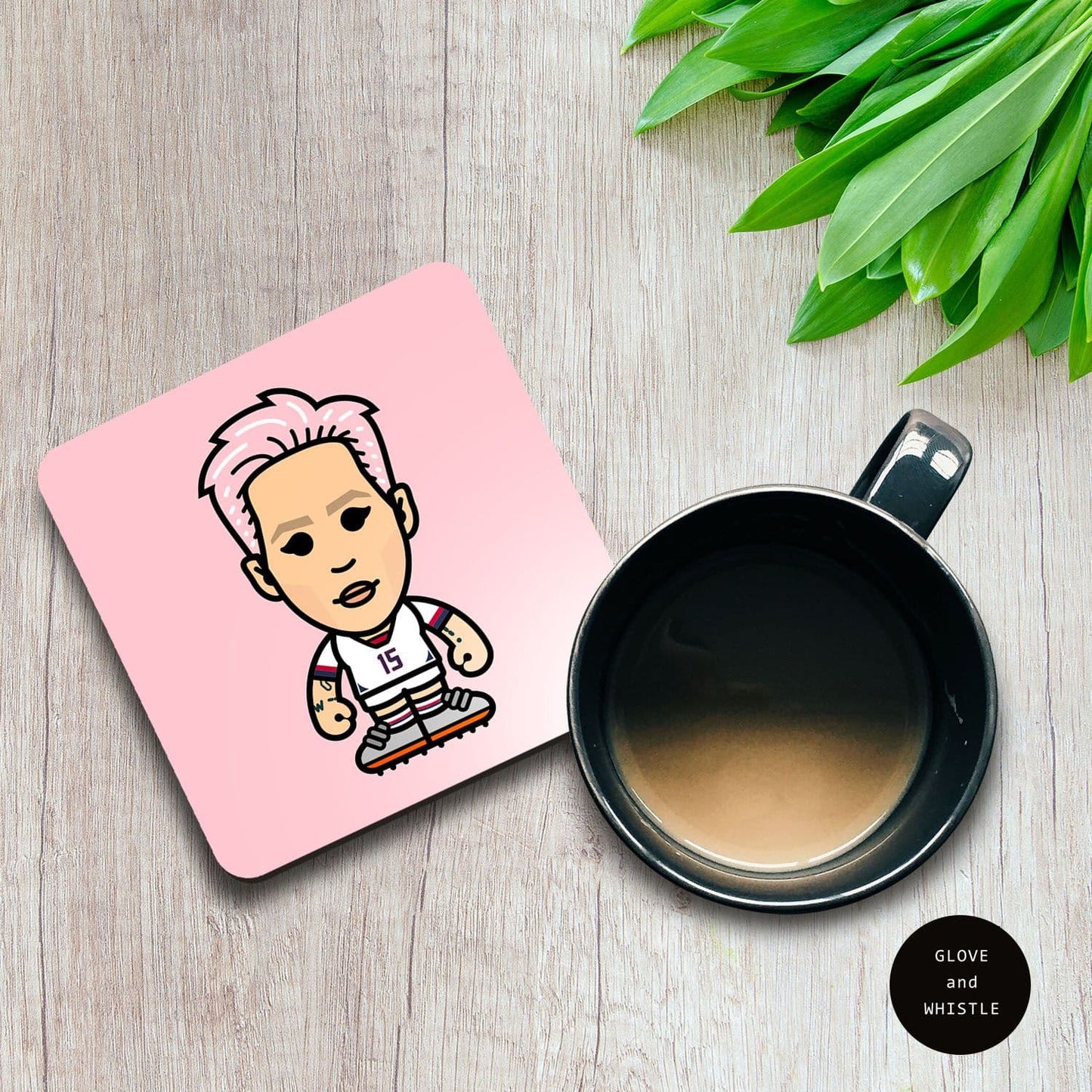 Megan Rapinoe USA Coaster