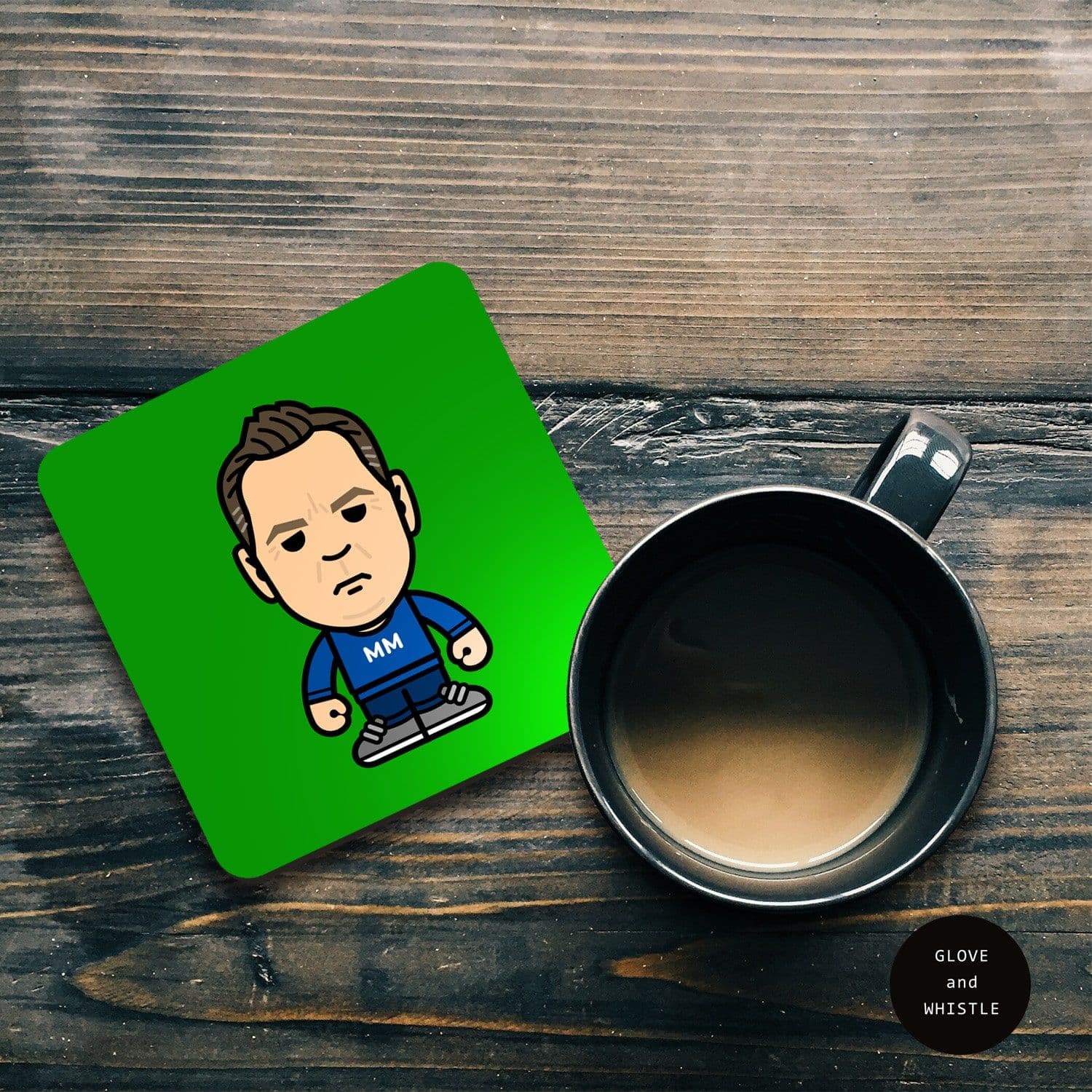 Micky Mellon Tranmere Rovers Coaster