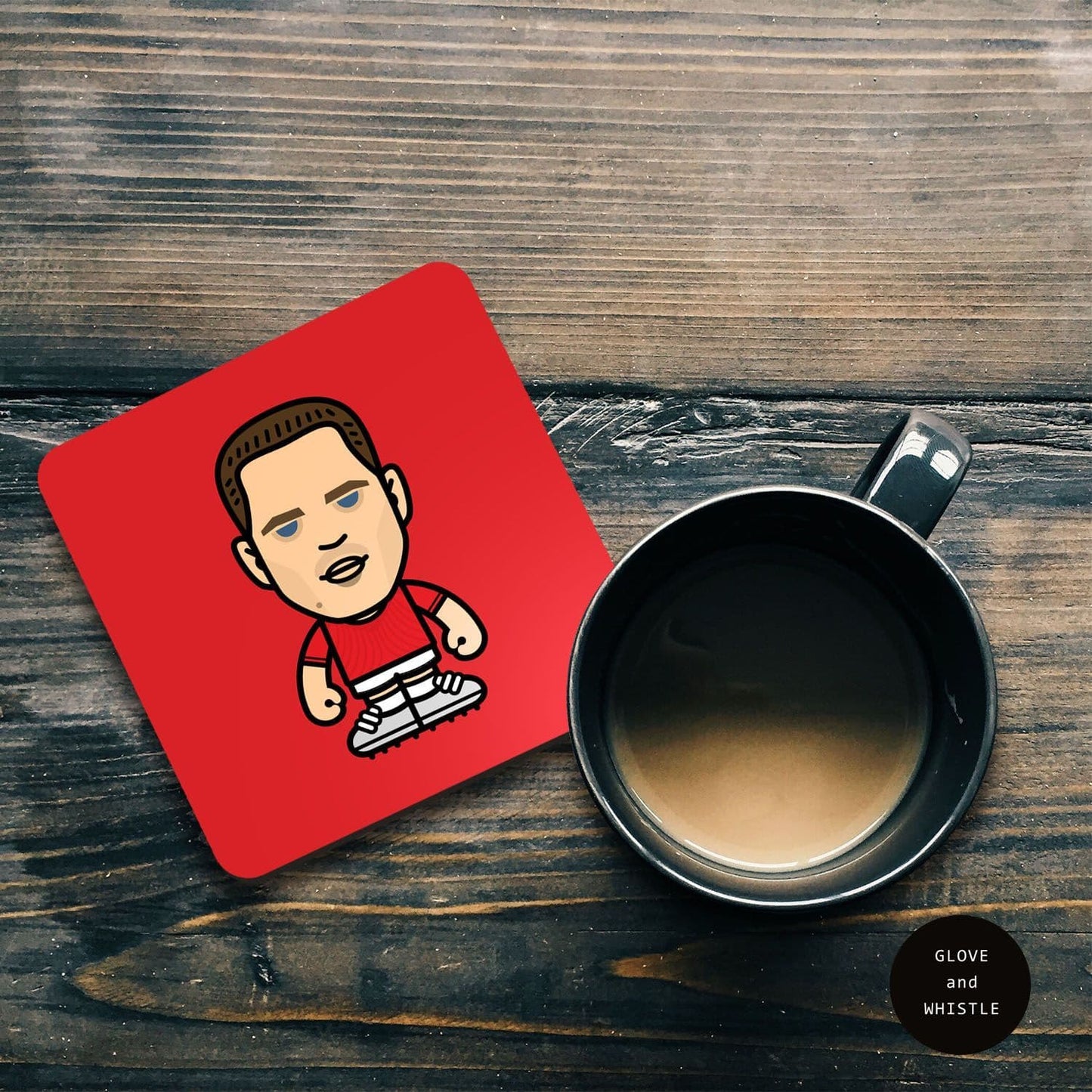 Nemanja Vidić Manchester United Coaster