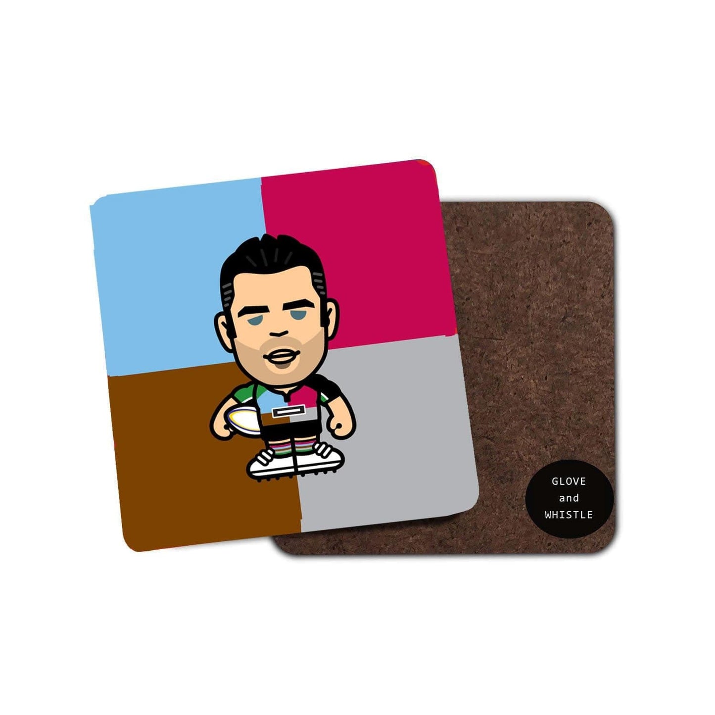 Nick Easter Harlequins Coaster