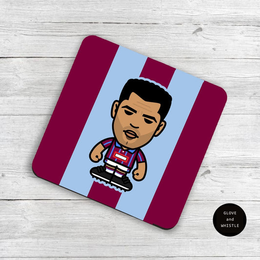 Paul McGrath Aston Villa Coaster