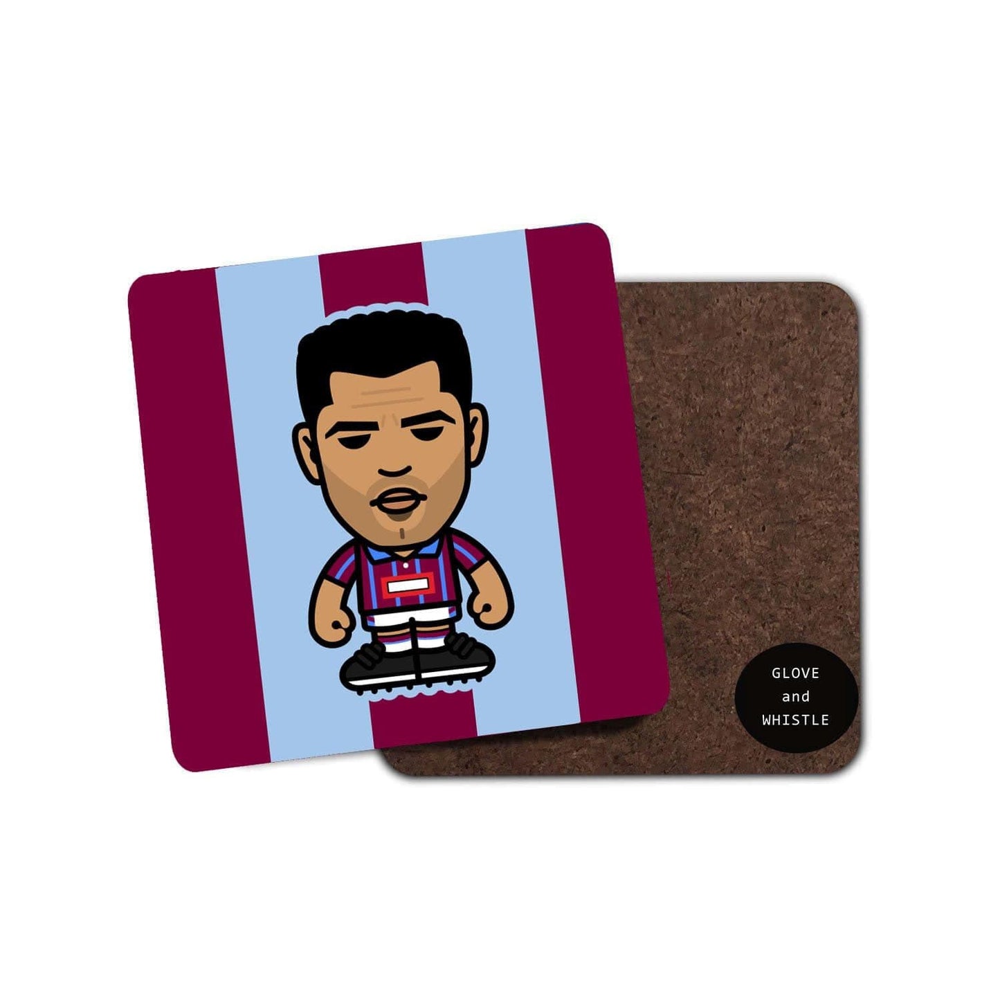 Paul McGrath Aston Villa Coaster