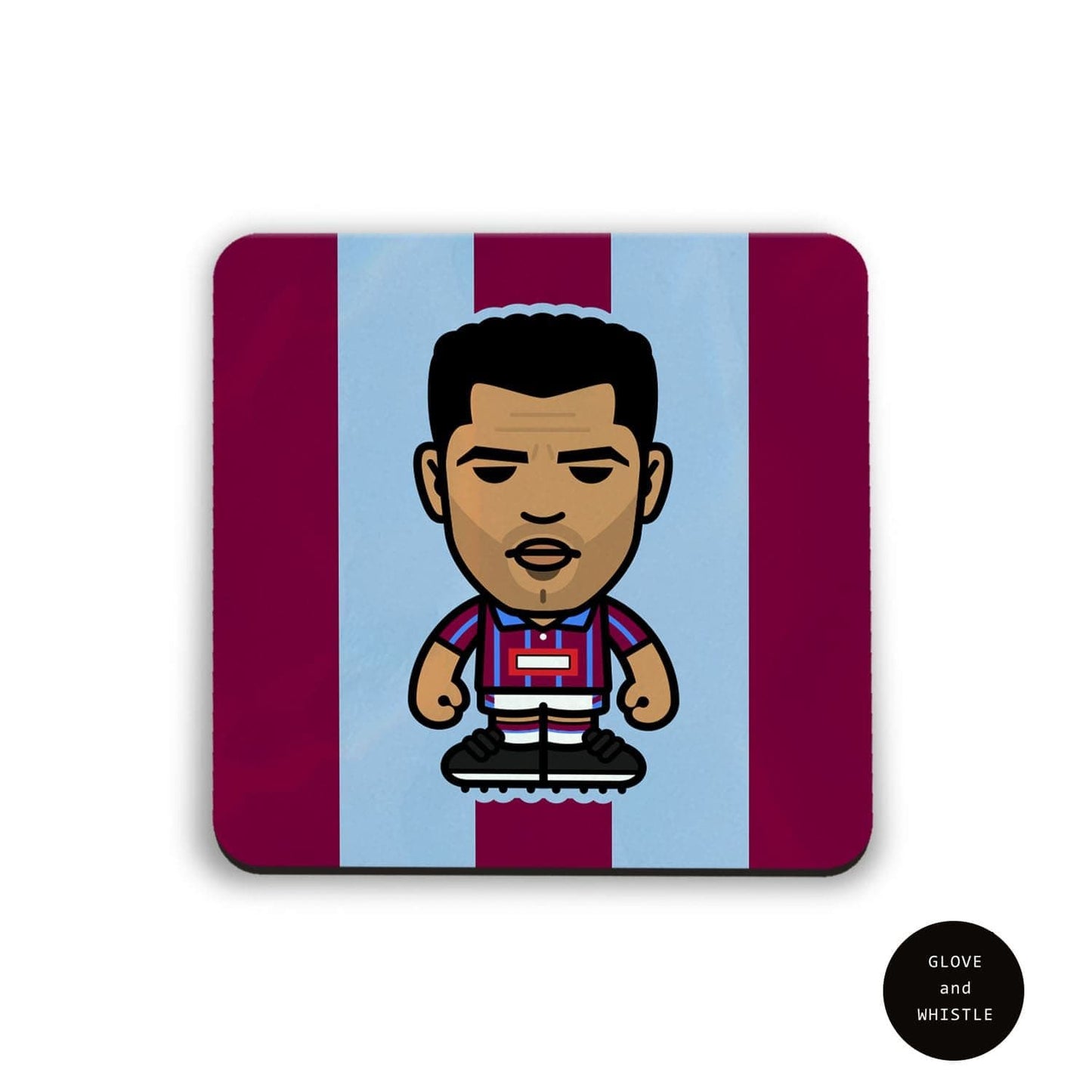 Paul McGrath Aston Villa Coaster