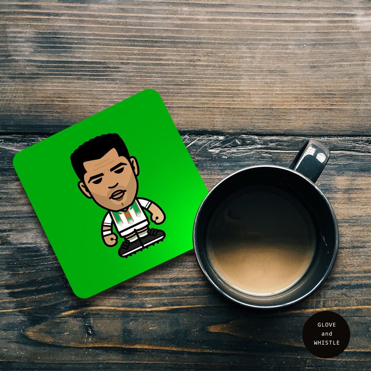 Paul McGrath Ireland Coaster