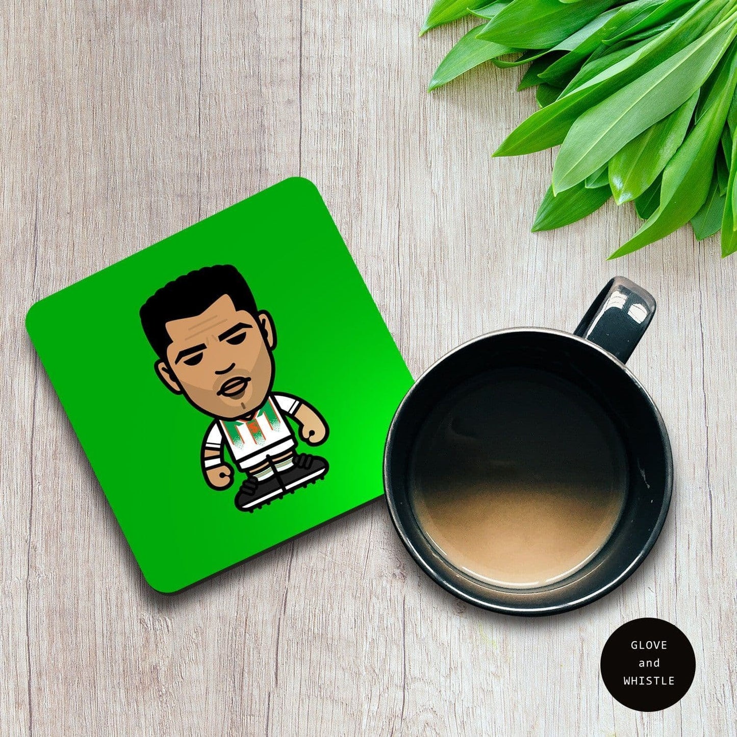 Paul McGrath Ireland Coaster