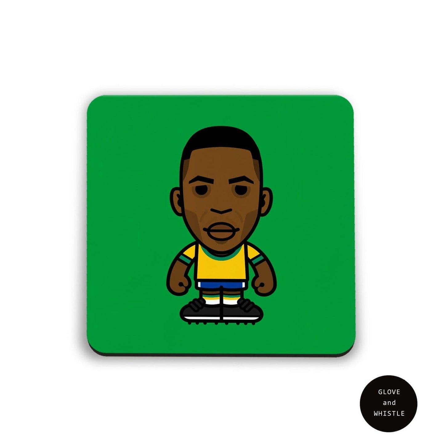 Pele Brazil Coaster