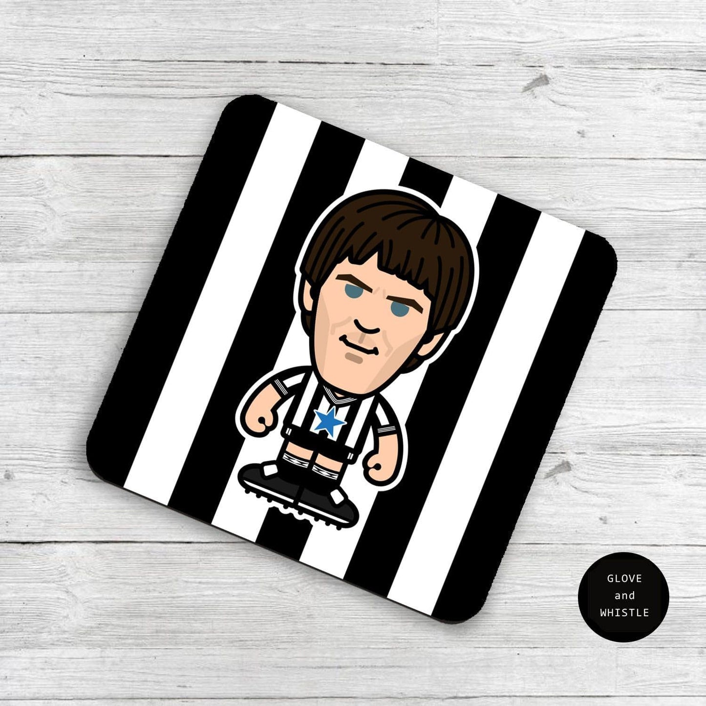 Peter Beardsley Newcastle United Coaster