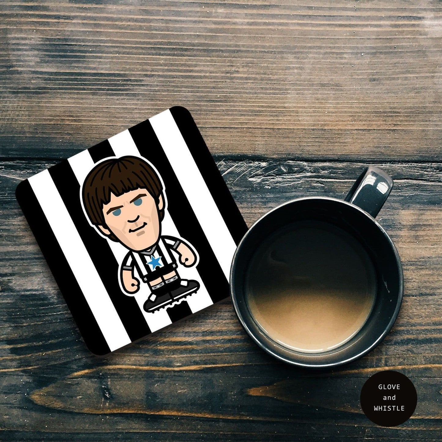 Peter Beardsley Newcastle United Coaster