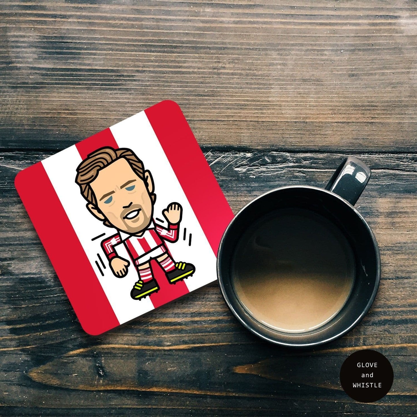 Peter Crouch Stoke City Coaster
