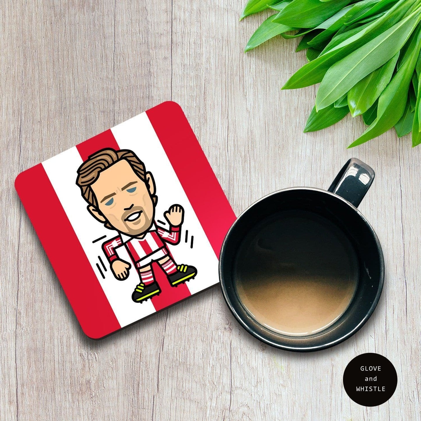 Peter Crouch Stoke City Coaster