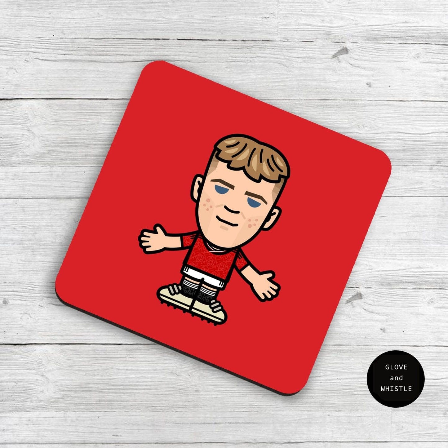 Rasmus Højlund Manchester United Coaster