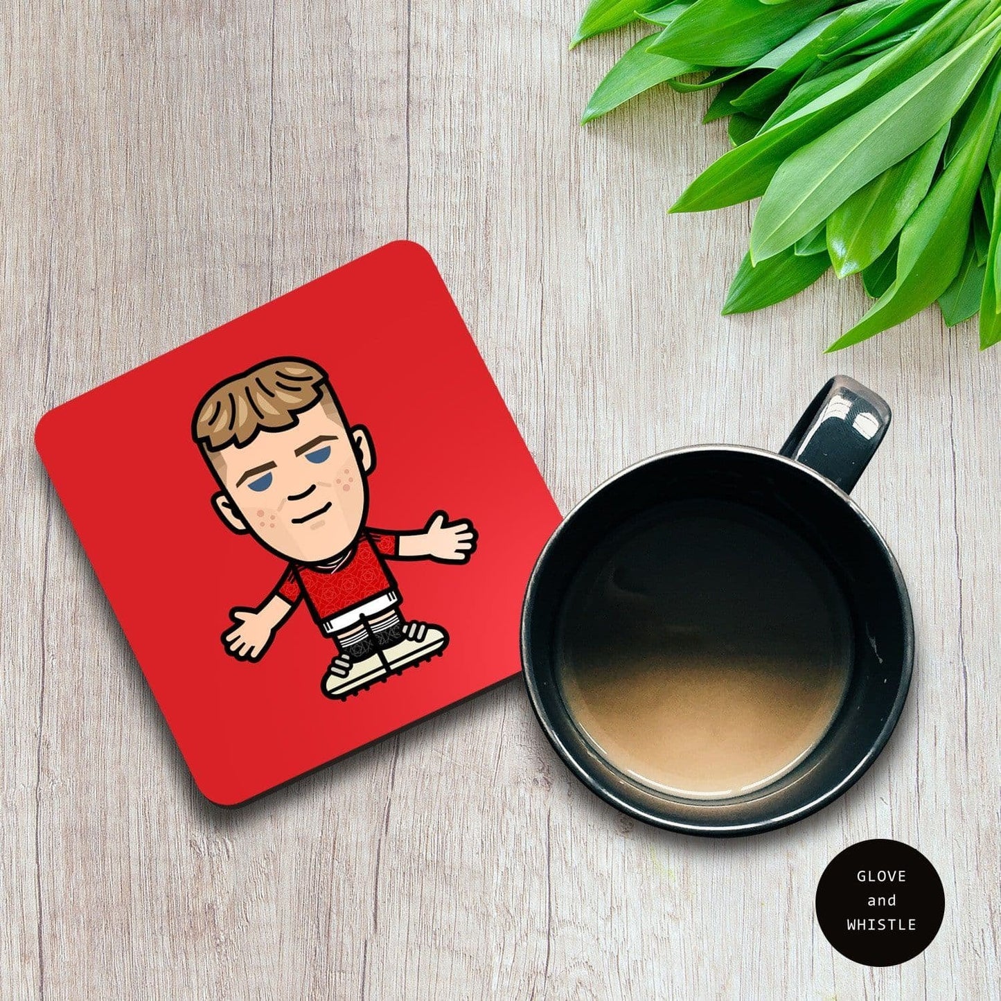 Rasmus Højlund Manchester United Coaster