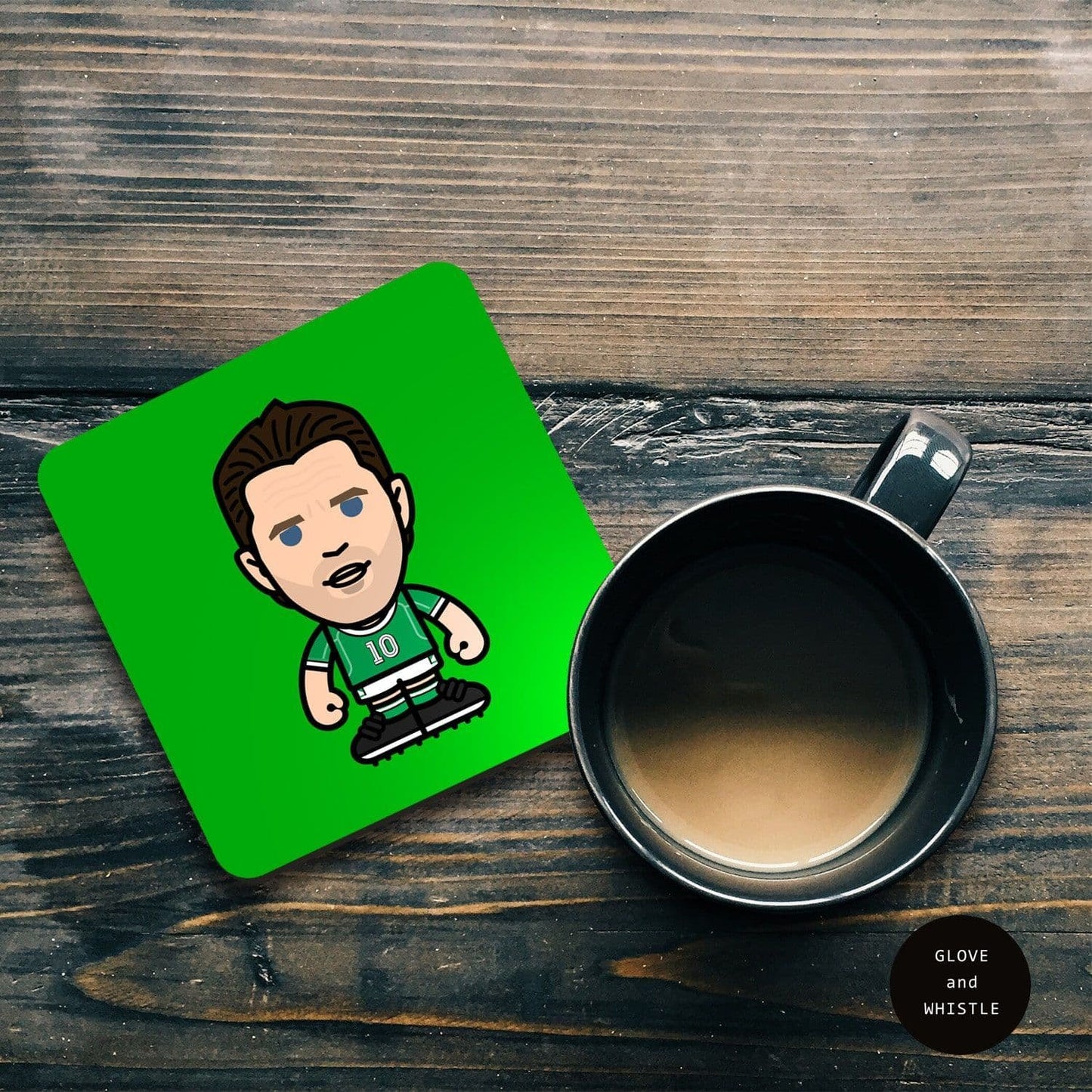 Robbie Keane Ireland Coaster