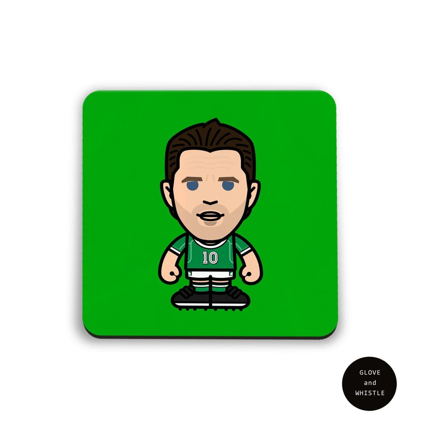 Robbie Keane Ireland Coaster