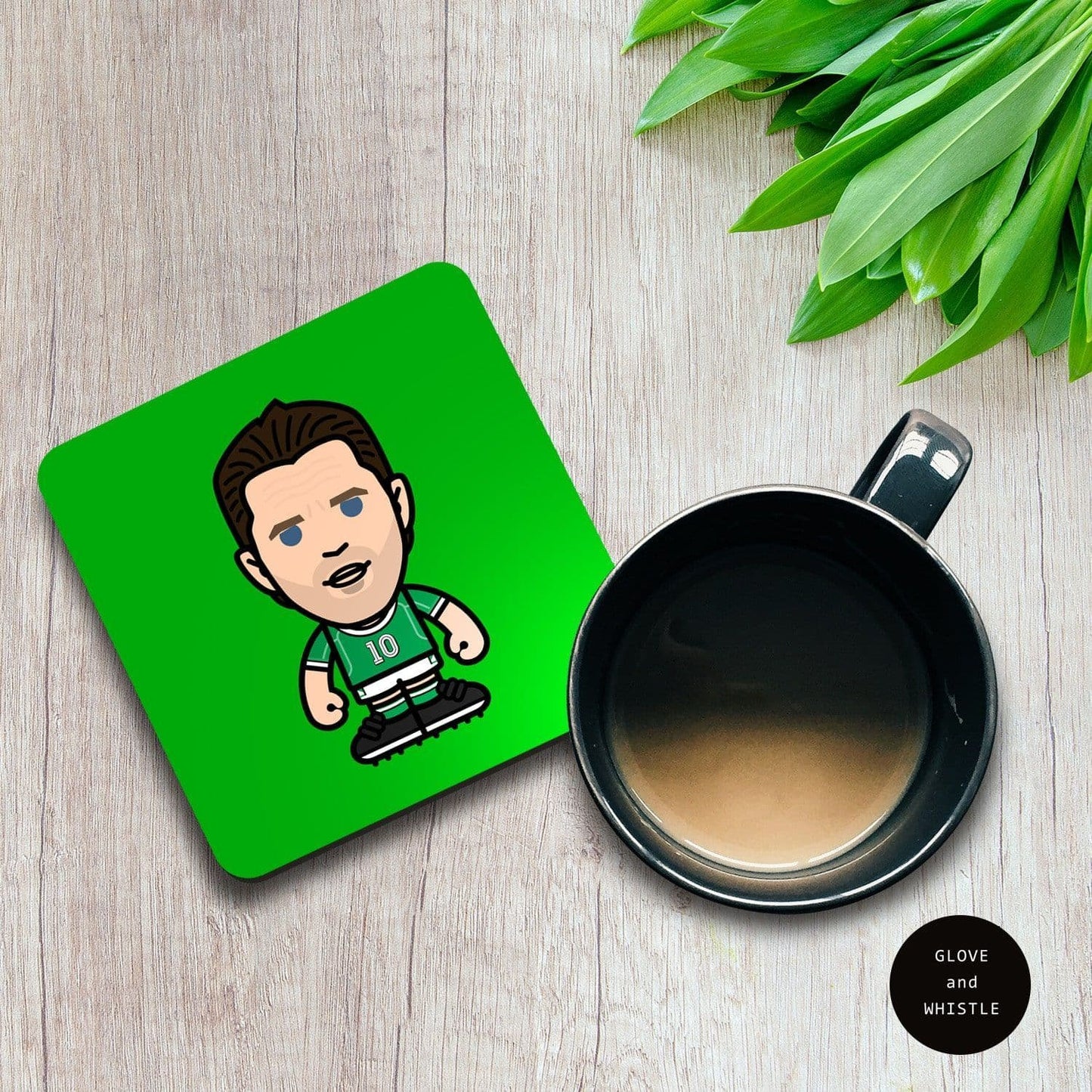 Robbie Keane Ireland Coaster