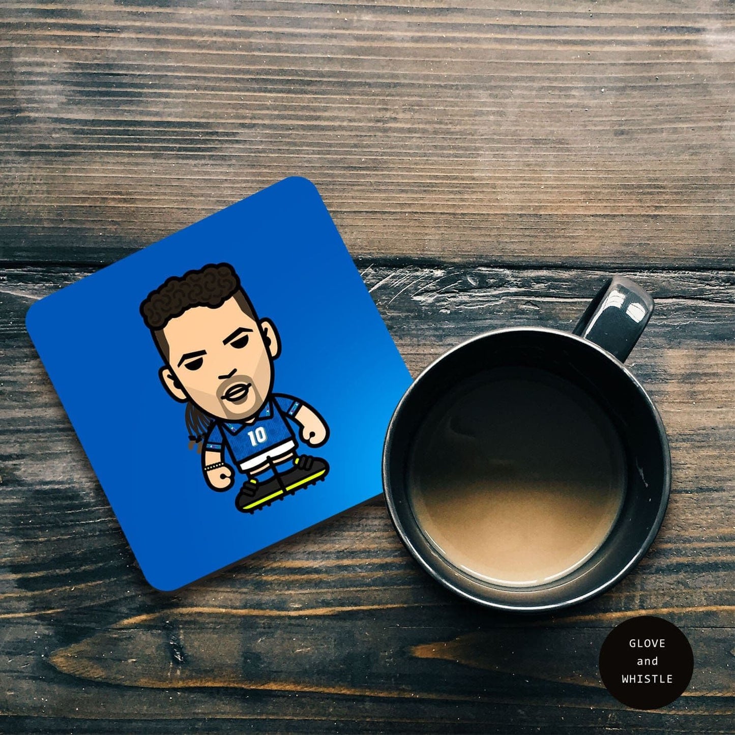 Roberto Baggio Italy Coaster