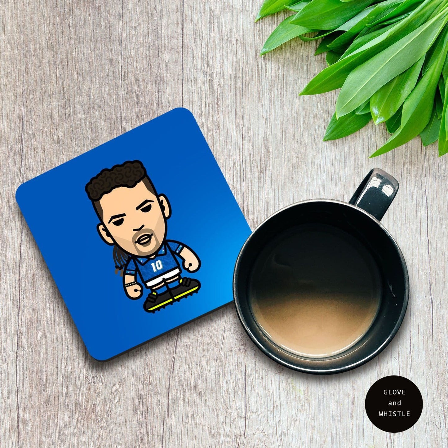 Roberto Baggio Italy Coaster