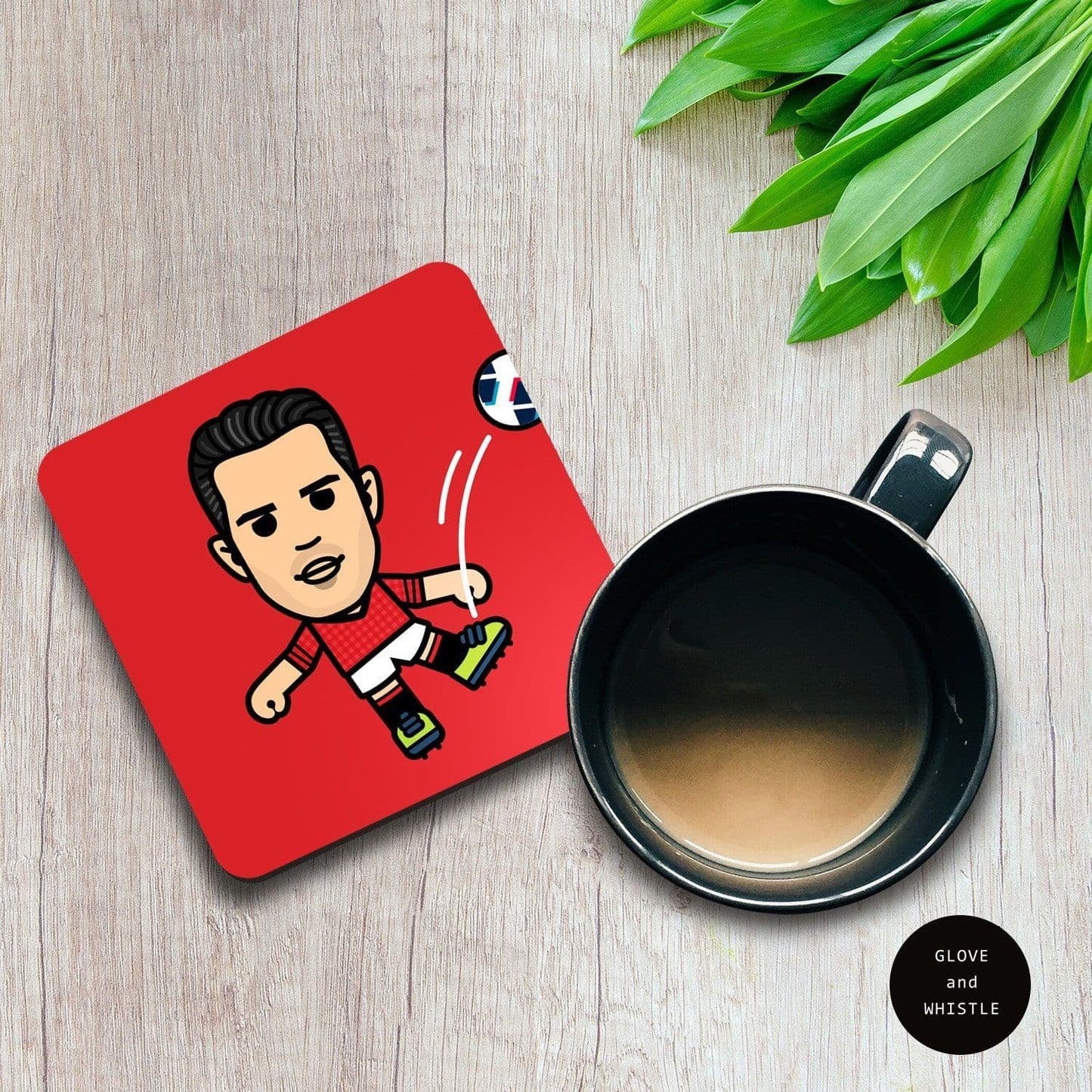 Robin Van Persie Manchester United Coaster