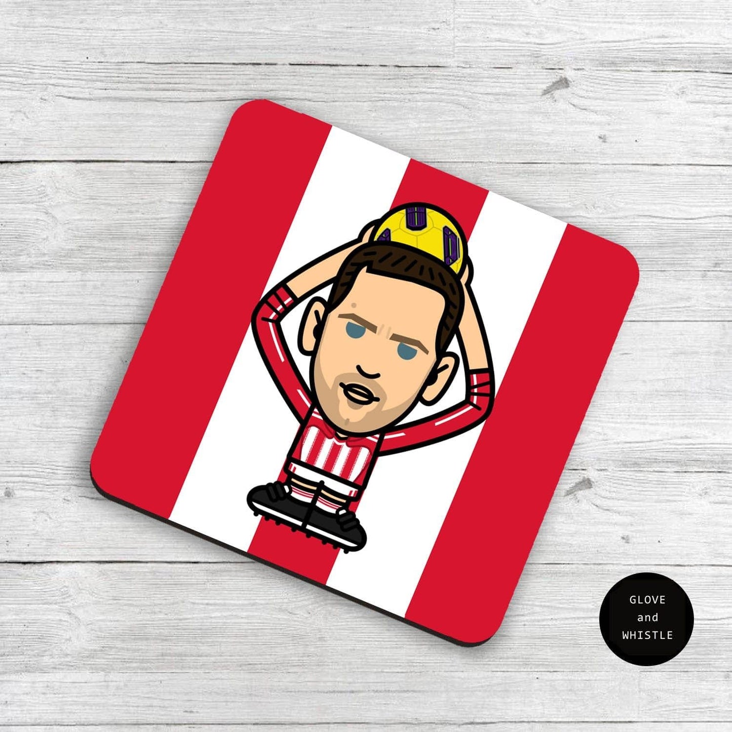 Rory Delap Stoke City Coaster