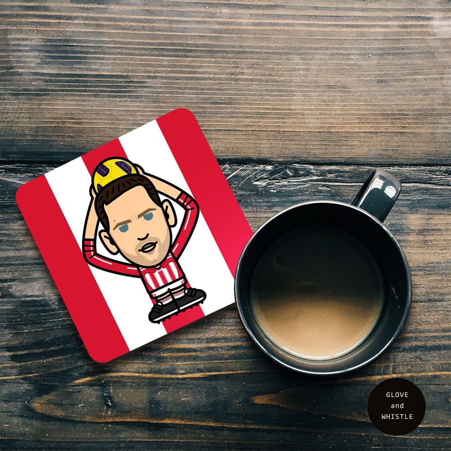 Rory Delap Stoke City Coaster