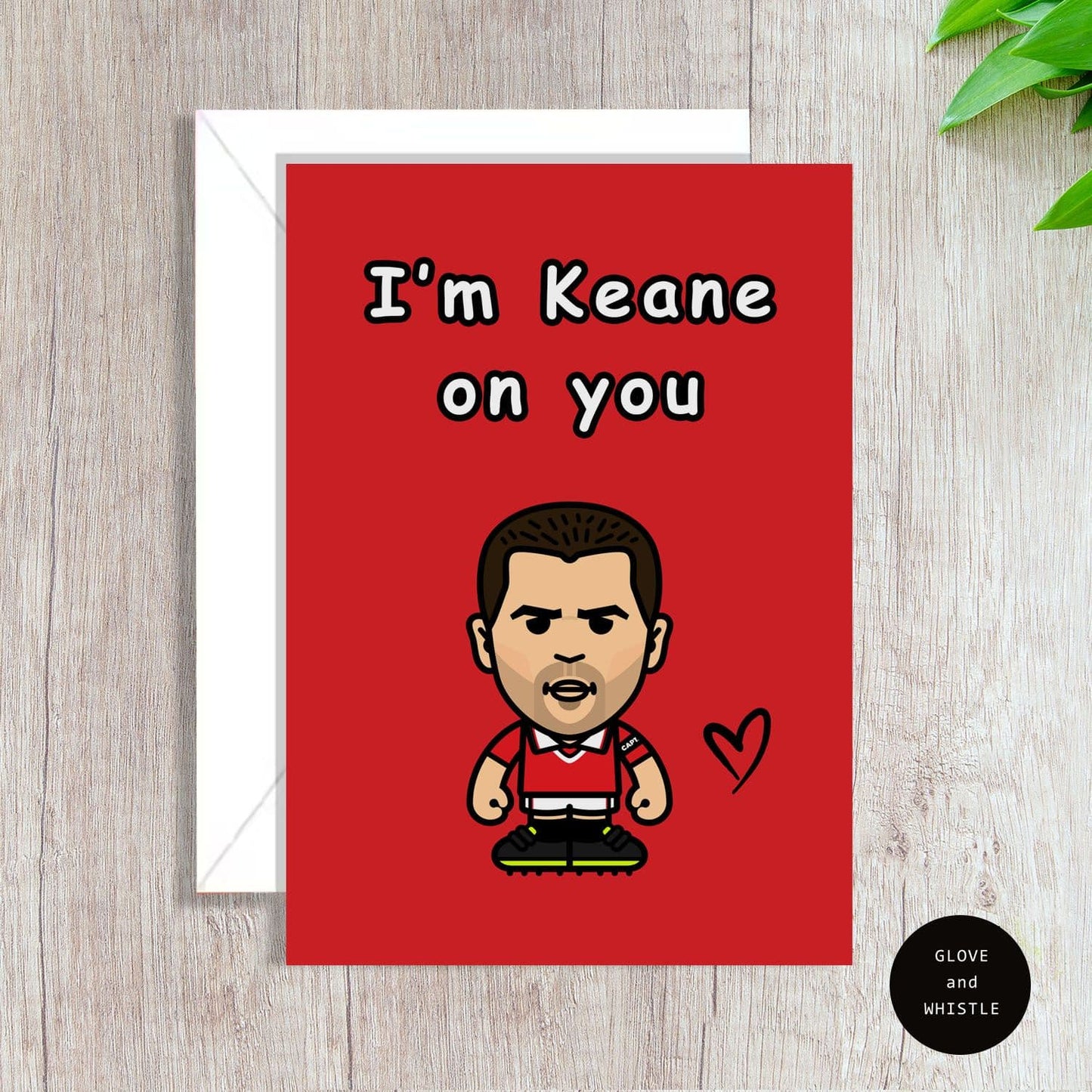 Roy Keane, Manchester United Card