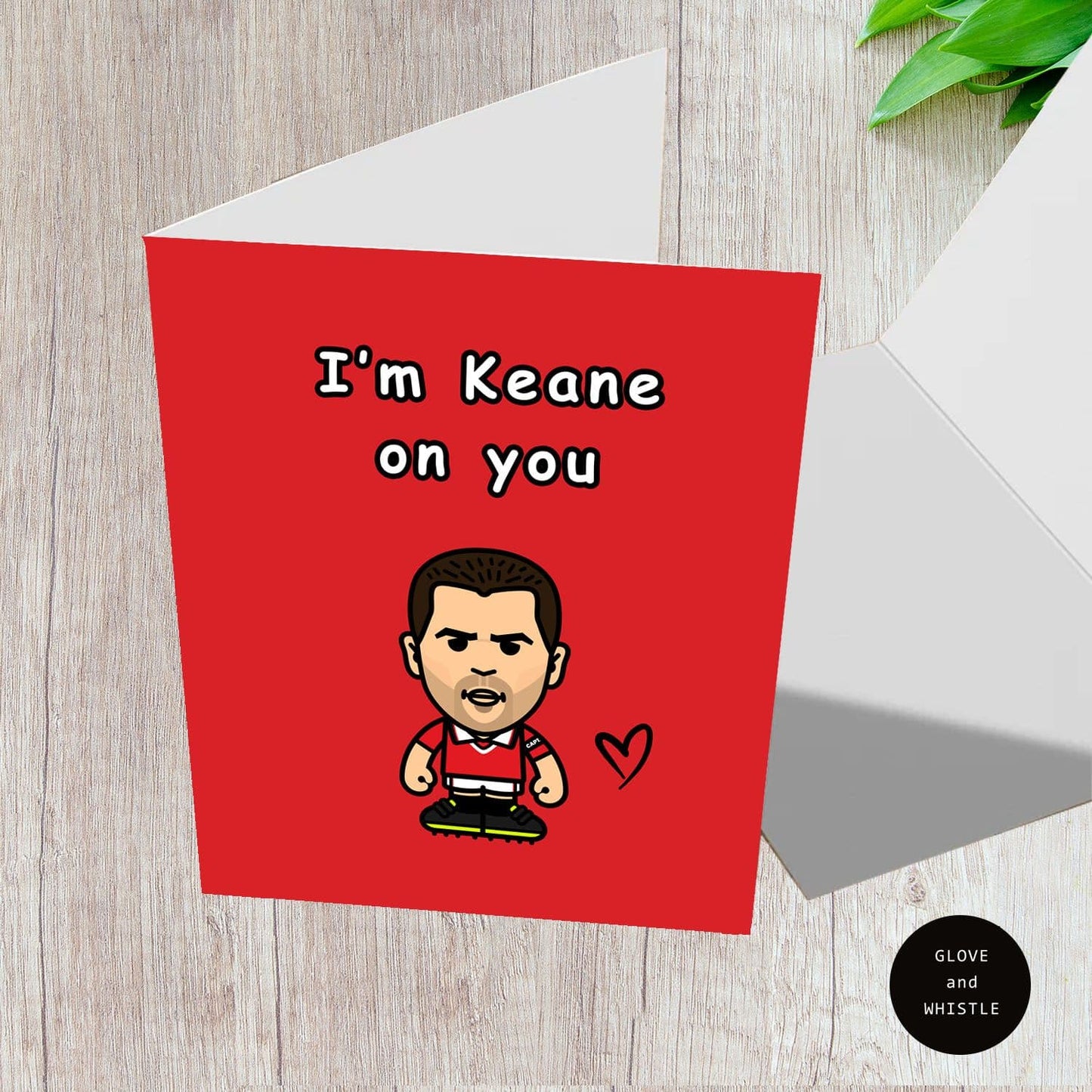 Roy Keane, Manchester United Card