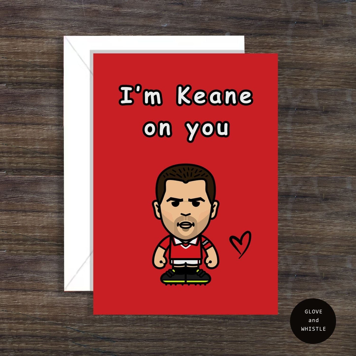 Roy Keane, Manchester United Card