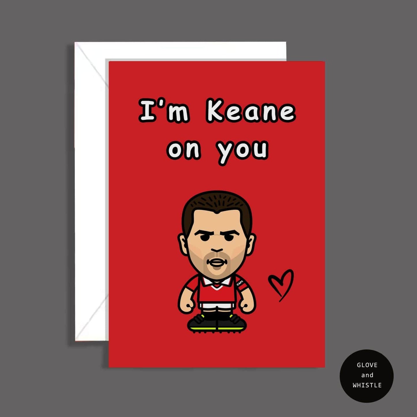 Roy Keane, Manchester United Card