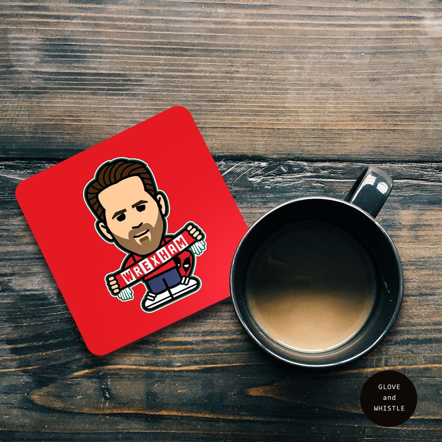 Ryan Reynolds Wrexham Coaster