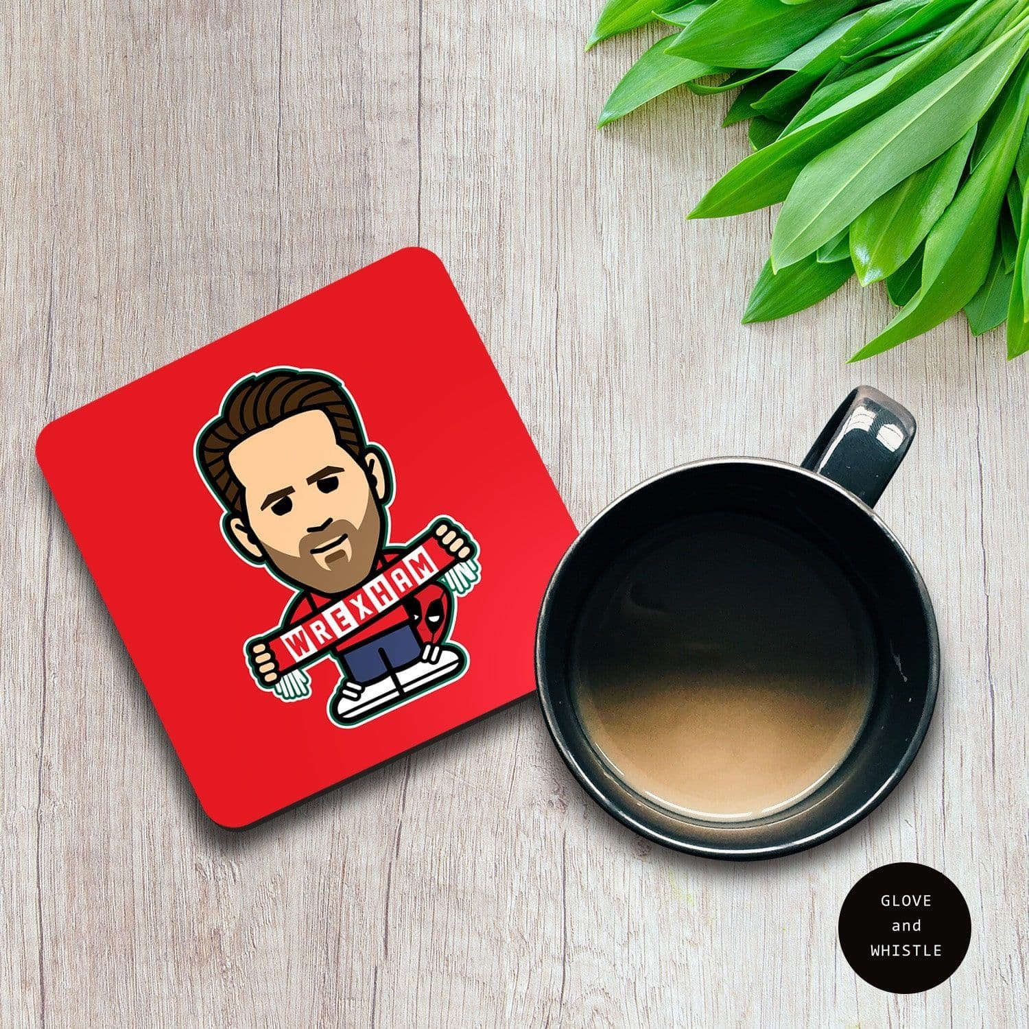 Ryan Reynolds Wrexham Coaster