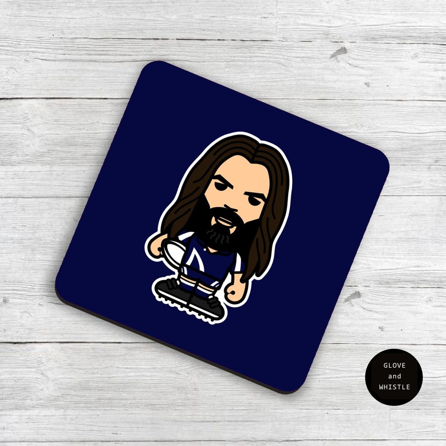 Sebastien Chabal Sale Sharks Coaster