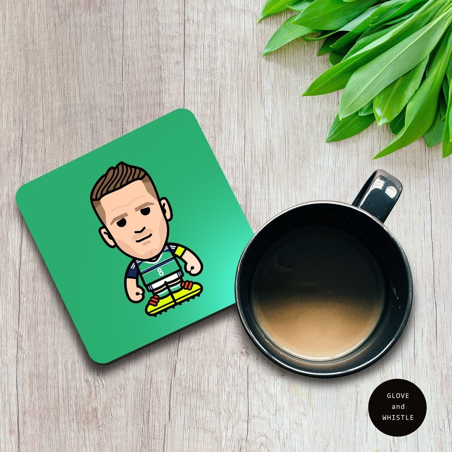 Steven Davis Northern Ireland Coaster