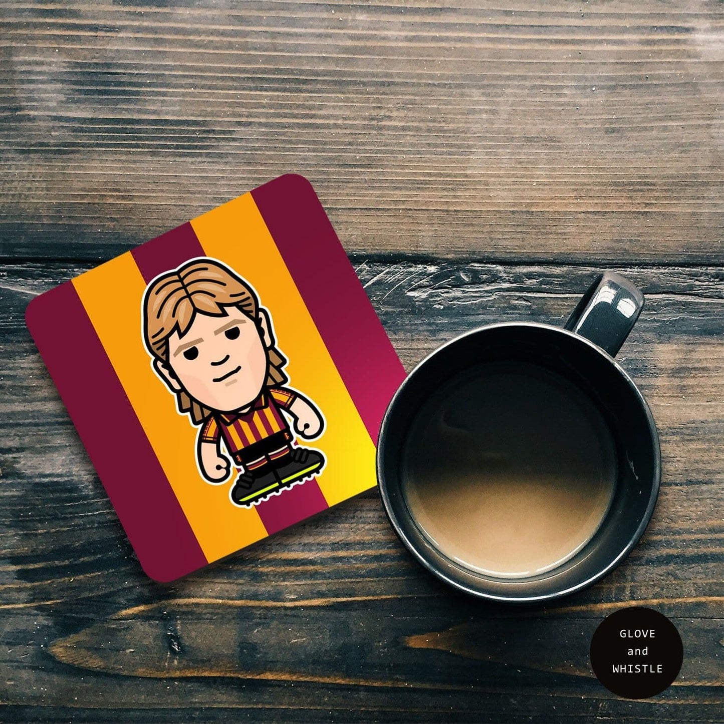 Stuart McCall Bradford City Coaster