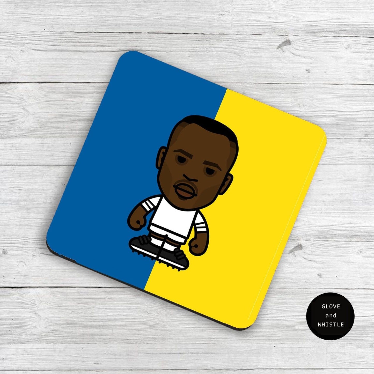 Tony Yeboah Leeds United Coaster