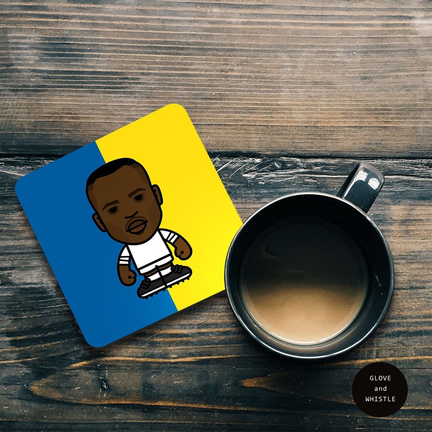 Tony Yeboah Leeds United Coaster